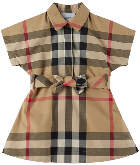 clothes burberry baby clearance